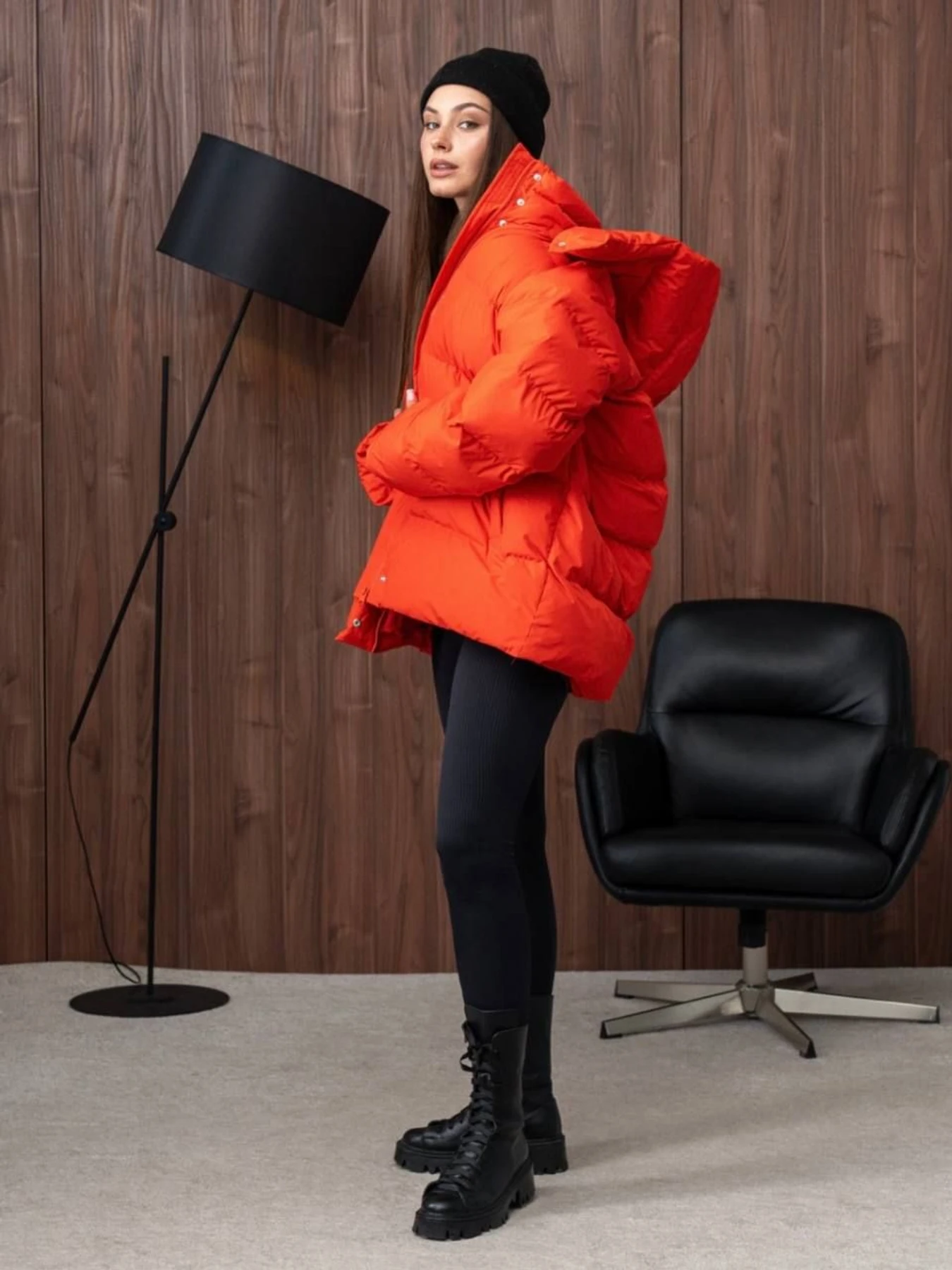 Куртки та дублянки Tian модель Samanta-T-RED Фото