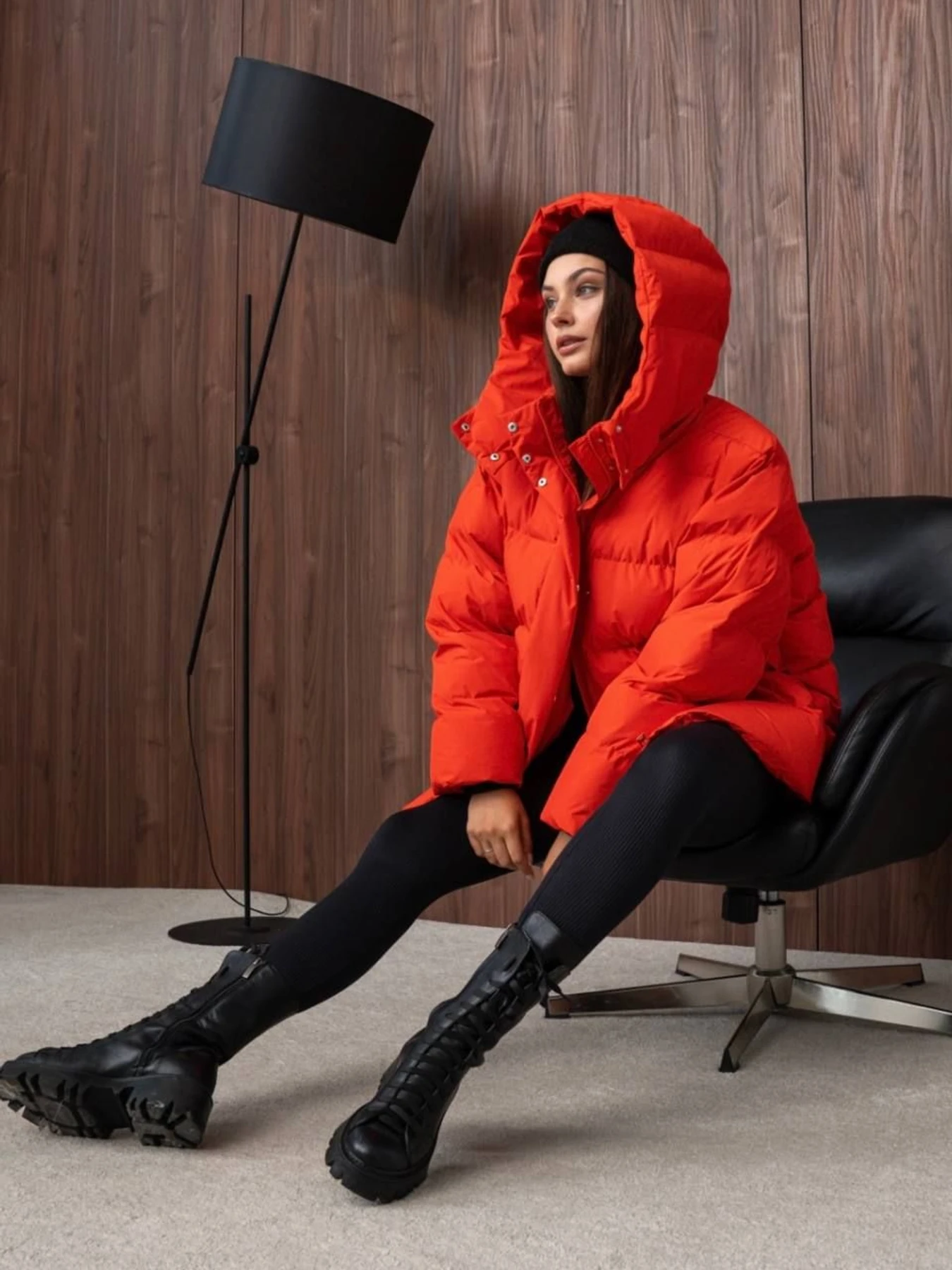 Куртки та дублянки Tian модель Samanta-T-RED Фото
