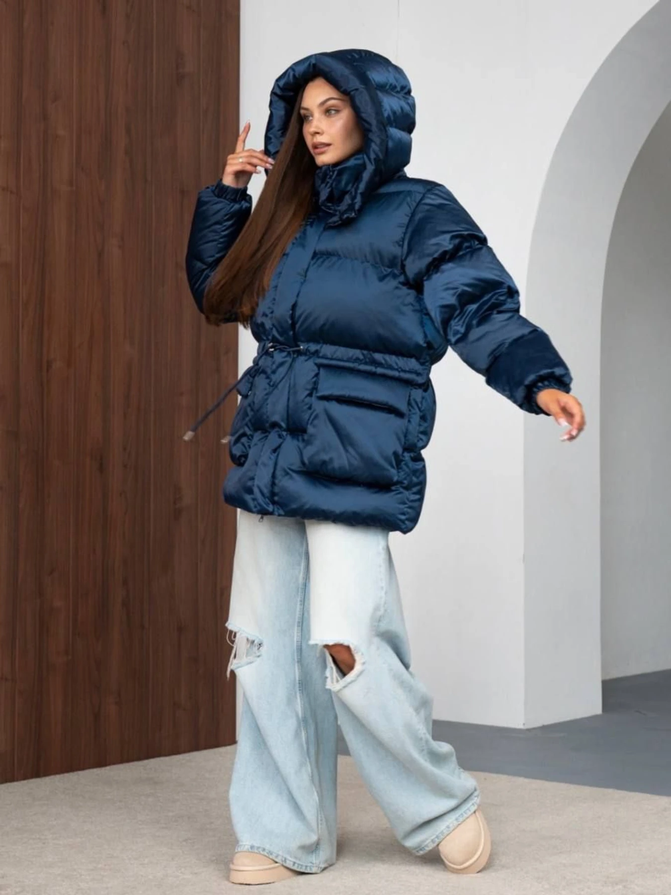 Куртки та дублянки Tian модель Melissa-T-BLUE Фото