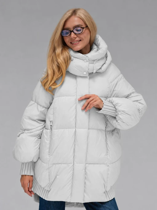 Куртки та дублянки VIVA WEAR модель 662-white-gray Фото