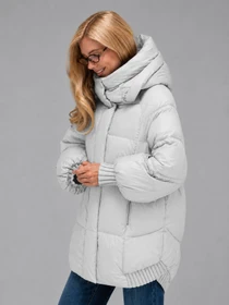 Куртки та дублянки VIVA WEAR модель 662-white-gray Фото