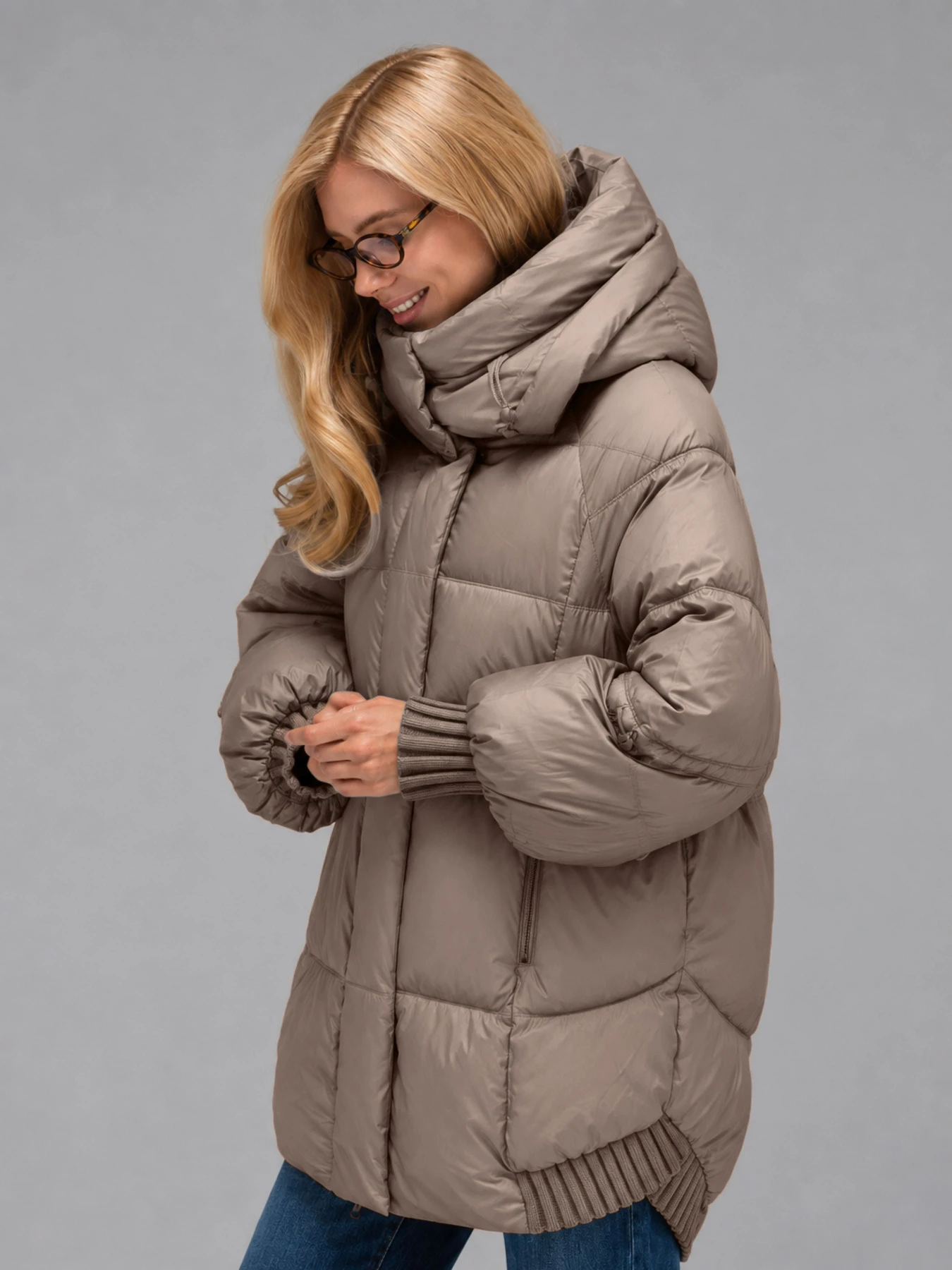 Куртки та дублянки VIVA WEAR модель 3575-cappuccino Куртки та дублянки VIVA WEAR модель 3575-cappuccino Фото