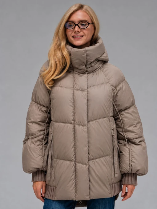 Куртки и дубленки VIVA WEAR модель 3575-cappuccino Фото