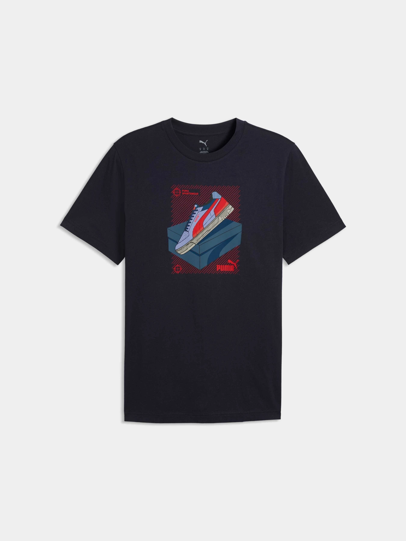 Футболки и поло PUMA Graphic Tee модель 691777 Футболки и поло PUMA Graphic Tee модель 691777 Фото