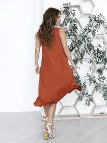Сукні ISSA Plus модель SA-12060i_terracotta Фото