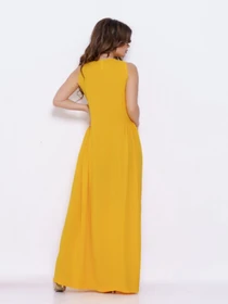 Сукні ISSA Plus модель SA-10630i_mustard Фото