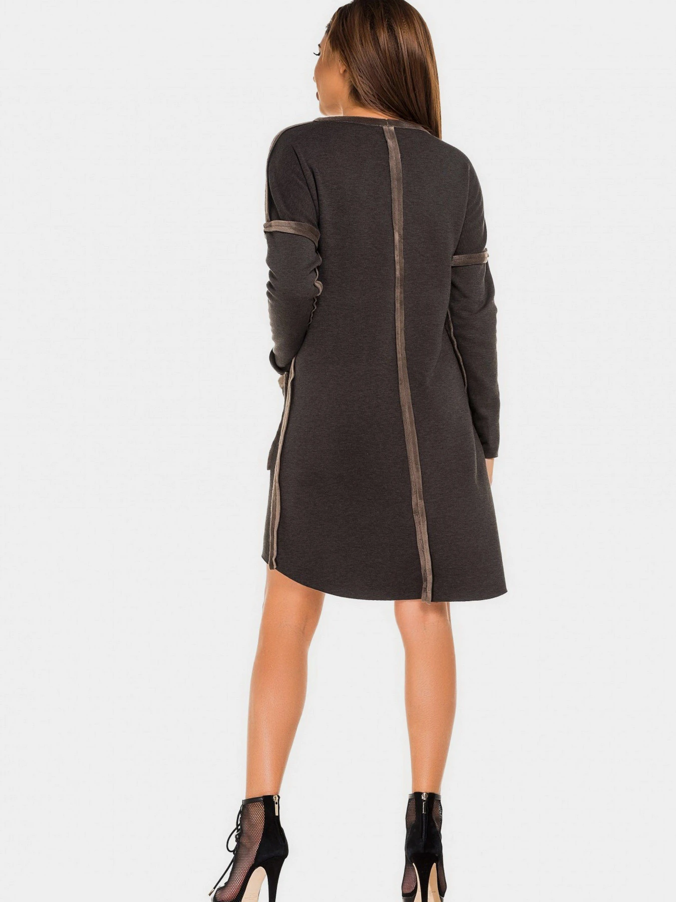 Сукні ISSA Plus модель 9660_darkgray Сукні ISSA Plus модель 9660_darkgray Фото
