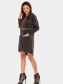Сукні ISSA Plus модель 9660_darkgray Фото