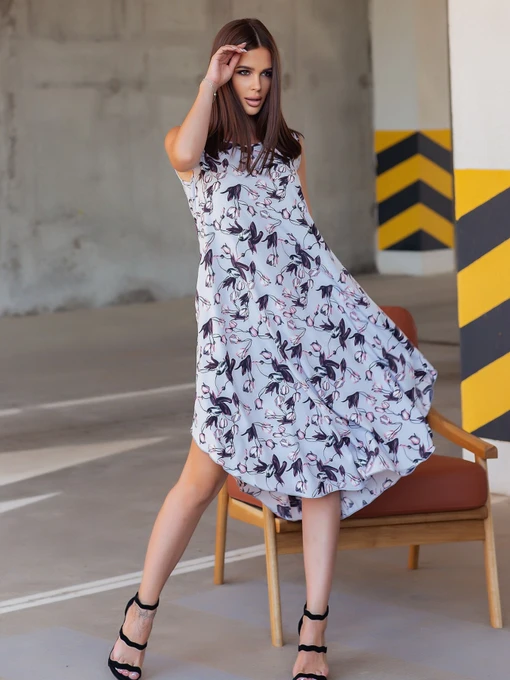 Сукні ISSA Plus модель 13021_grey Фото
