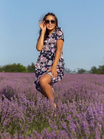 Сукні ISSA Plus модель 12818_blue Фото