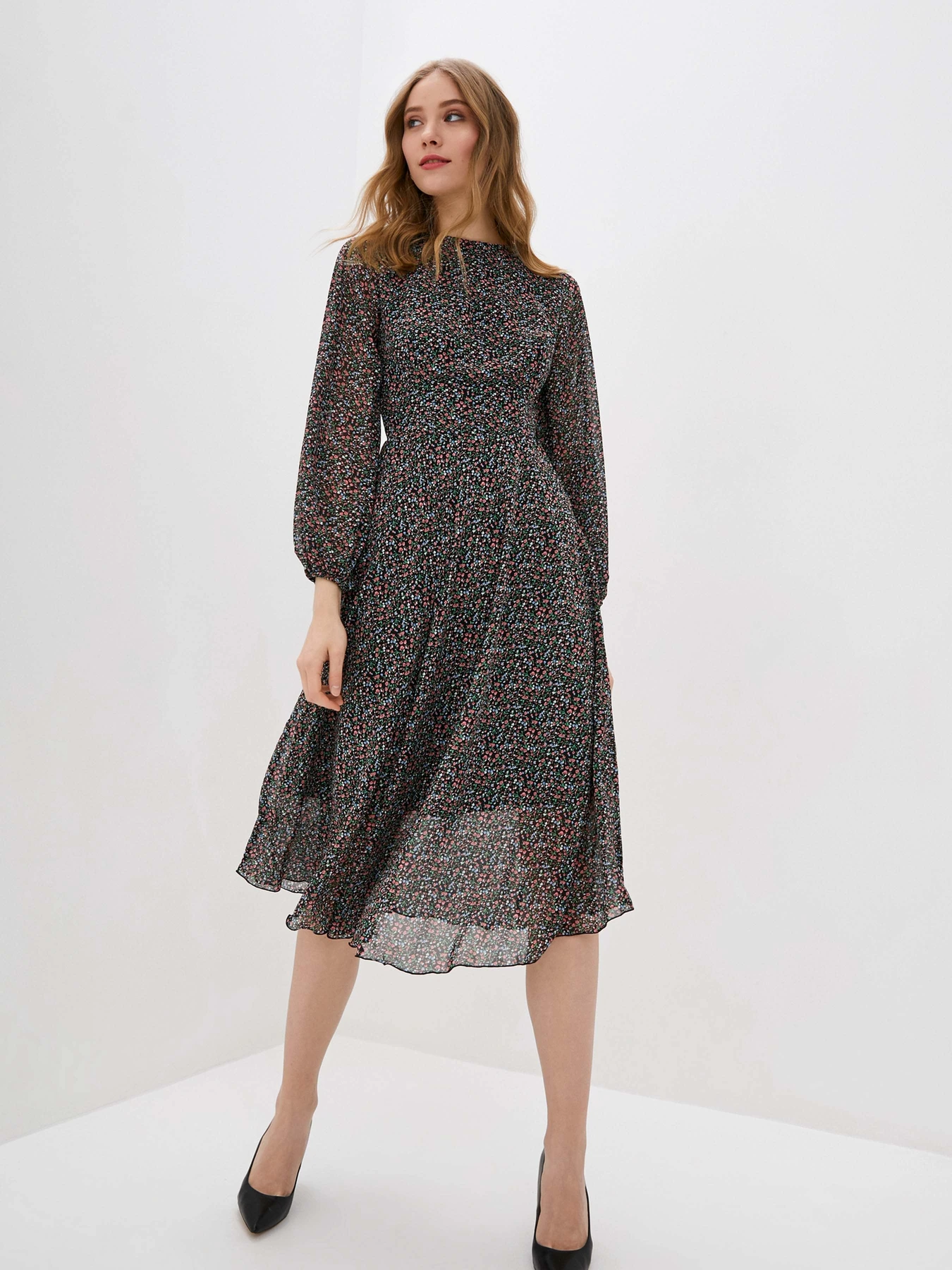 Сукні ISSA Plus модель 12809_black Сукні ISSA Plus модель 12809_black Фото