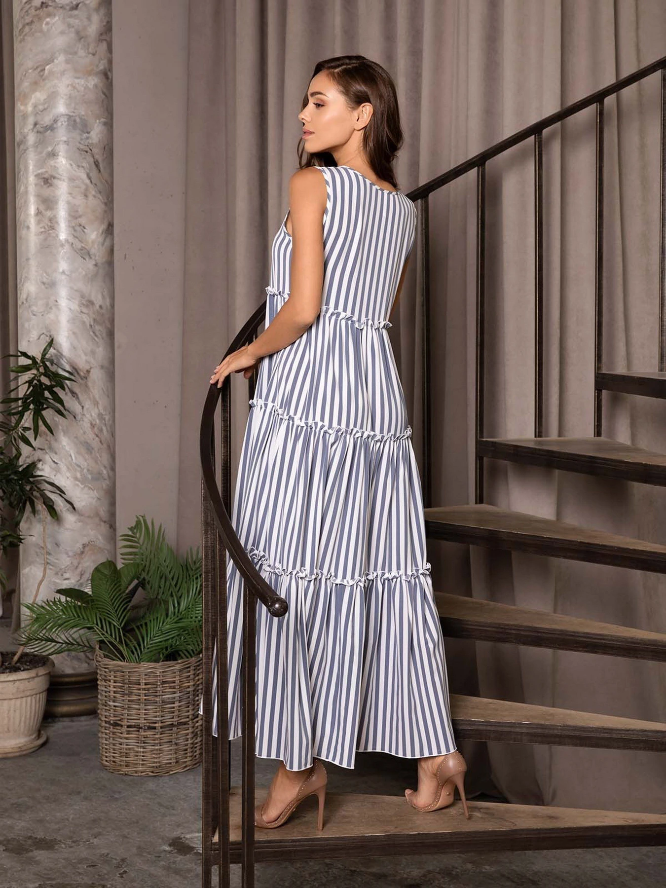 Сукні ISSA Plus модель 12726_grey Фото