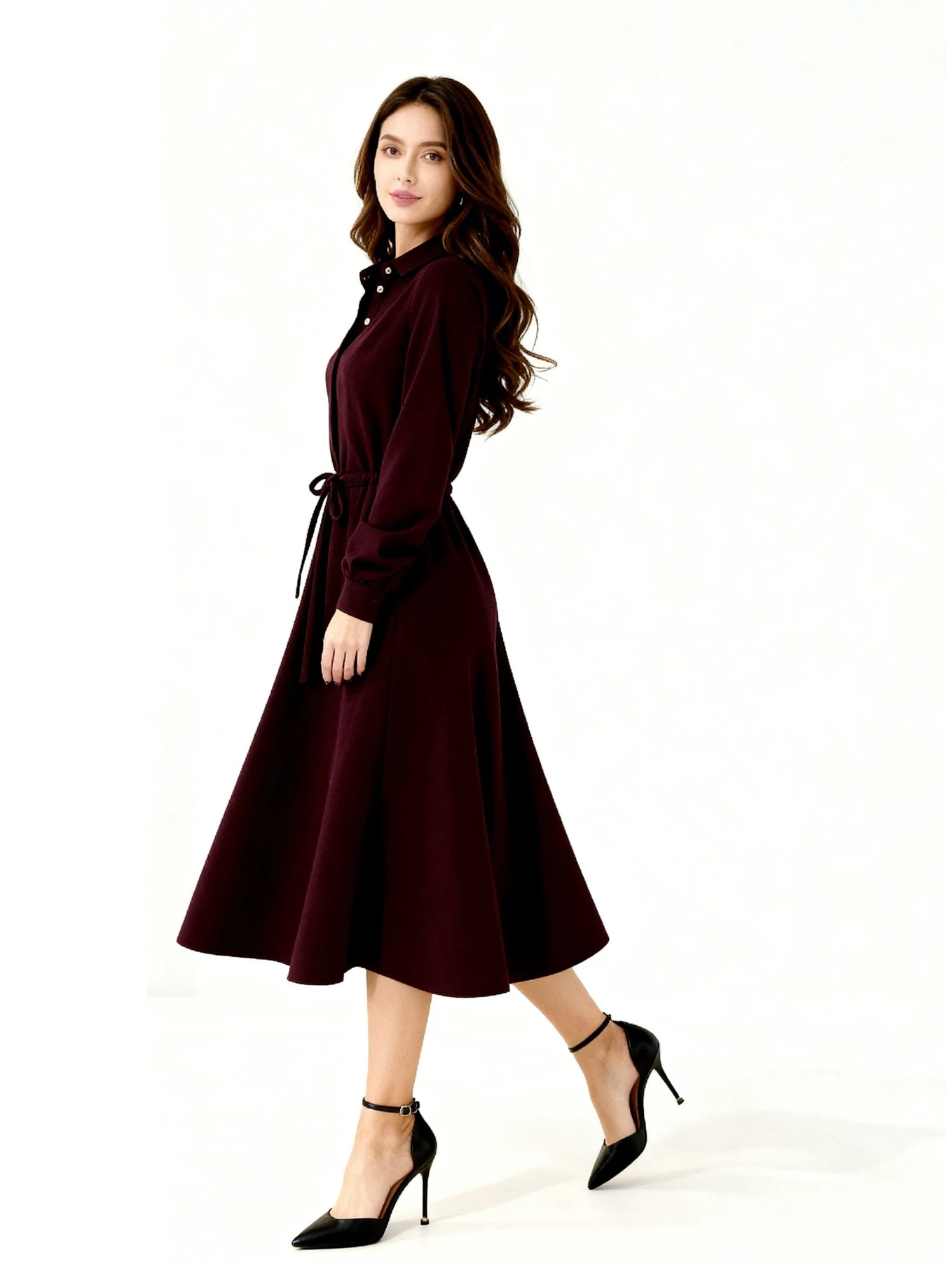 Платья LadyLike модель ladlk174360096-bordovj Фото