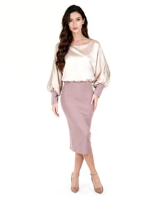 Платья LadyLike модель ladlk243340089-bezhevij Фото