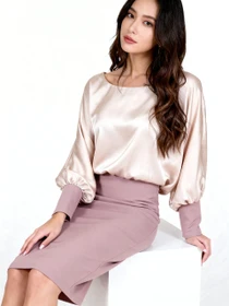 Платья LadyLike модель ladlk243340089-bezhevij Фото