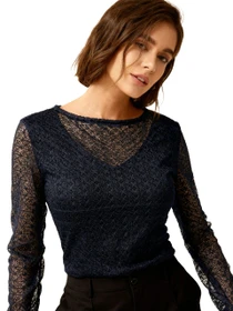 Рубашки LadyLike модель ladlk241770265-sinj Фото