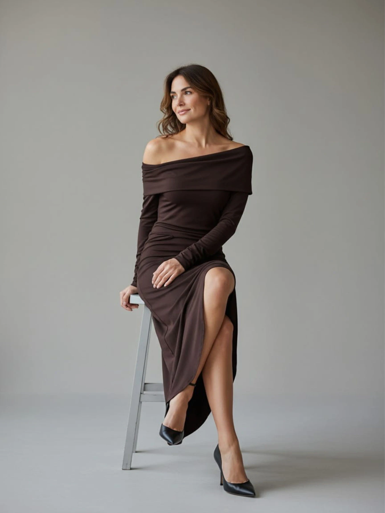 Платья LadyLike модель ladlk243270068-korichnevij Фото