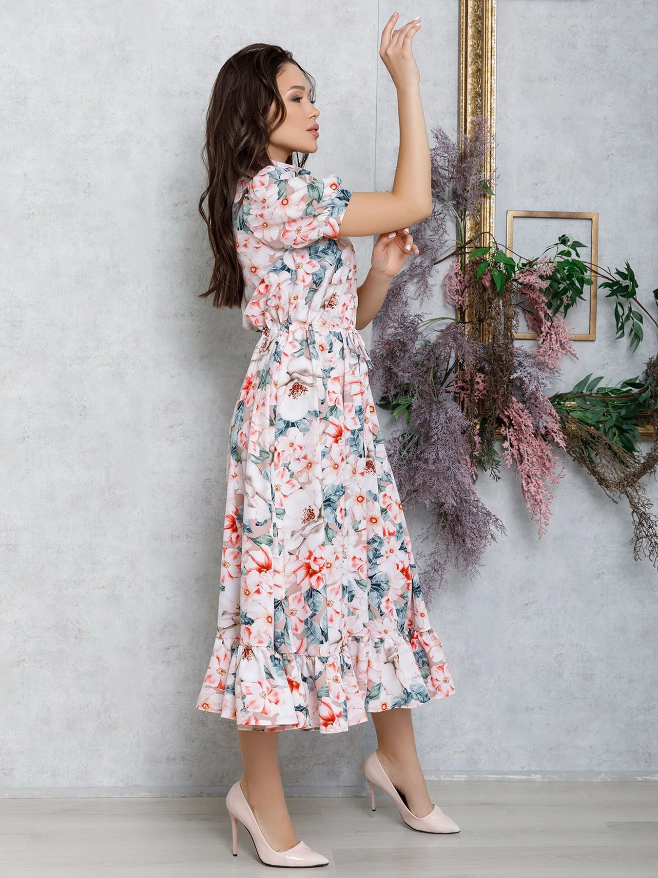 Платья ISSA Plus модель 12579_multicolor Платья ISSA Plus модель 12579_multicolor Фото
