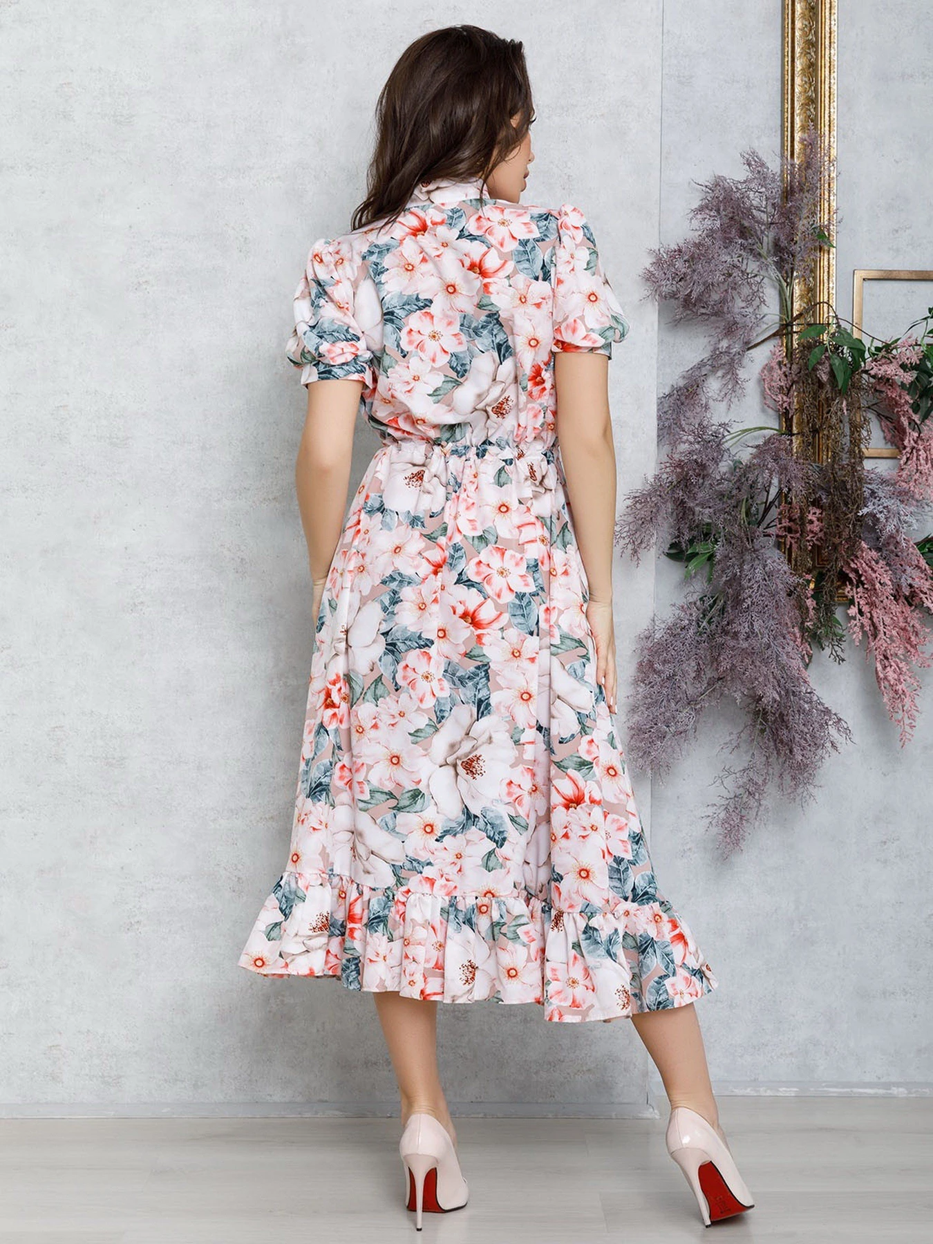 Платья ISSA Plus модель 12579_multicolor Платья ISSA Plus модель 12579_multicolor Фото
