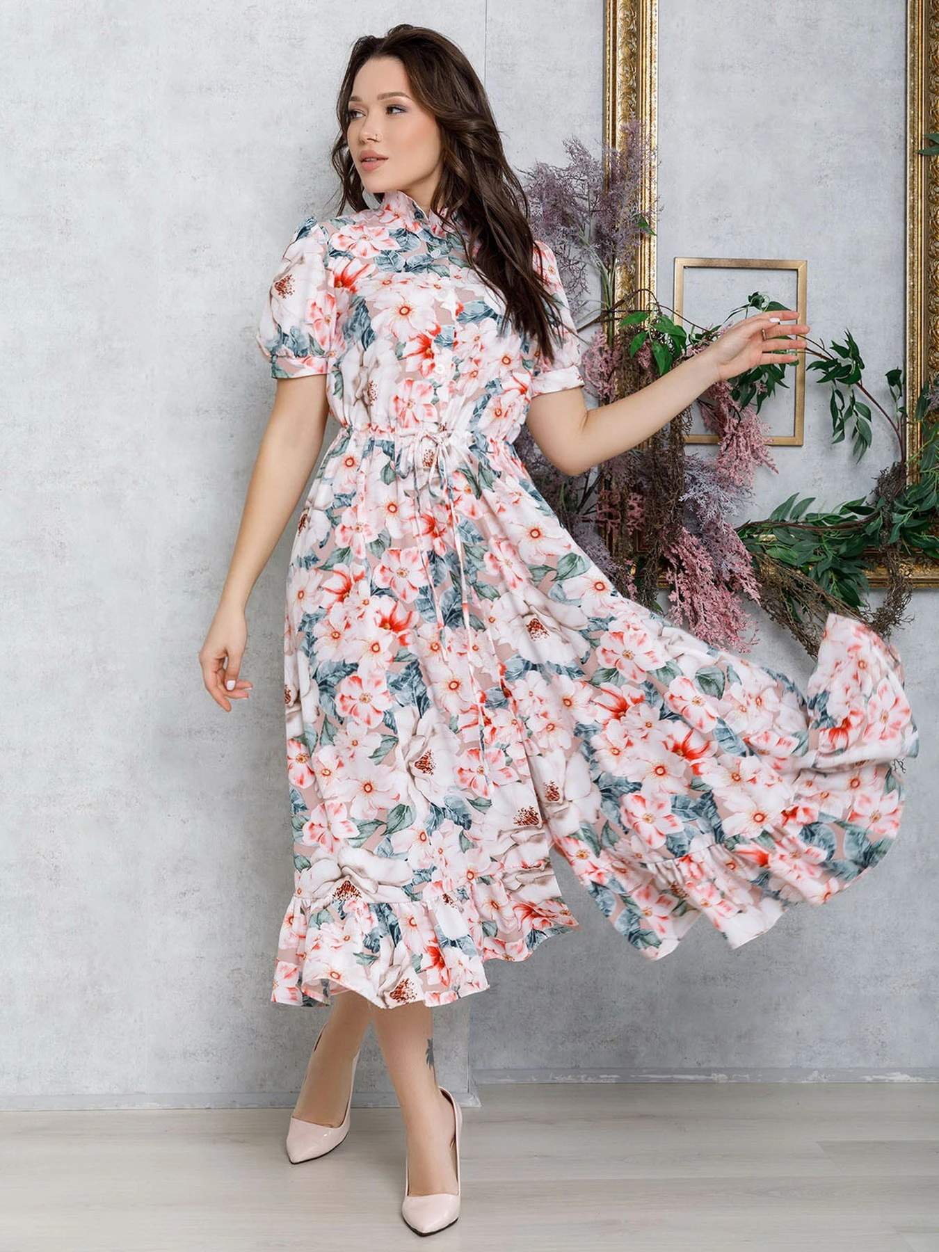 Платья ISSA Plus модель 12579_multicolor Платья ISSA Plus модель 12579_multicolor Фото
