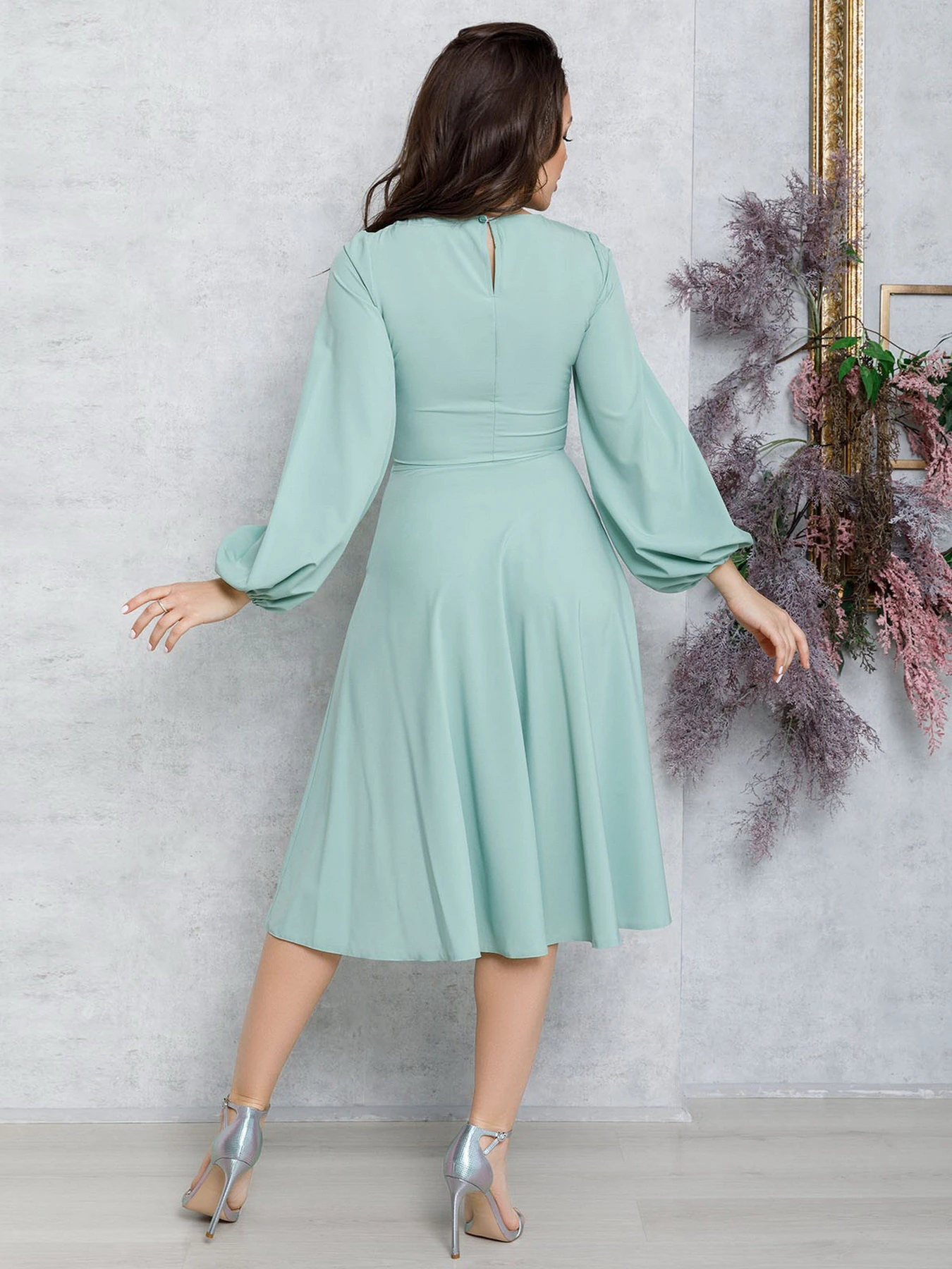 Сукні ISSA Plus модель 12563_mint Фото