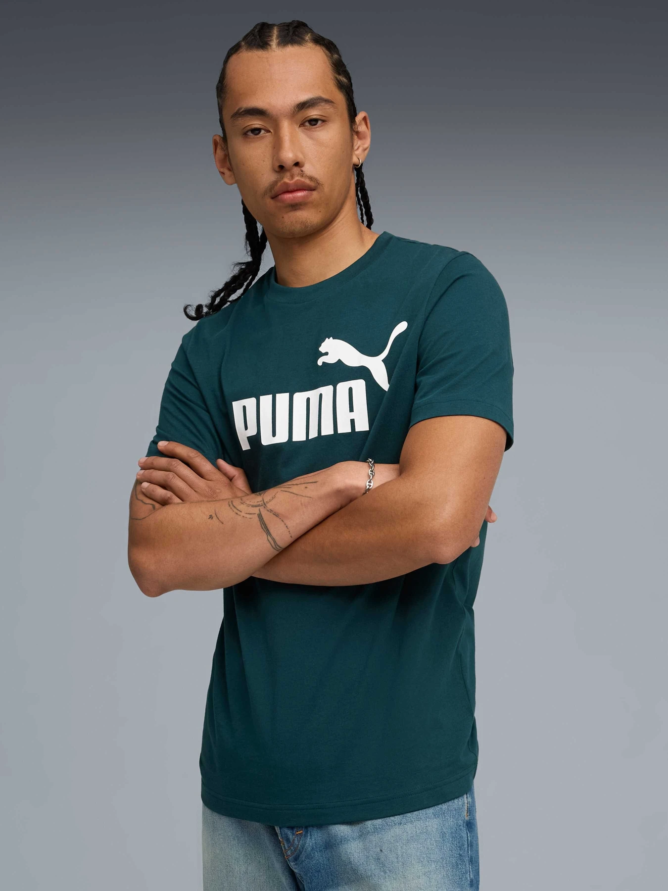 Футболки и поло PUMA Ess No. 1 Logo Tee модель 682533 Фото