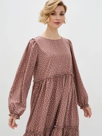 Платья ISSA Plus модель 12528_beige Фото