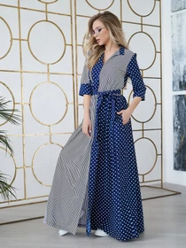 Сукні ISSA Plus модель 12525_blue Фото