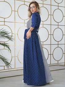 Сукні ISSA Plus модель 12525_blue Фото