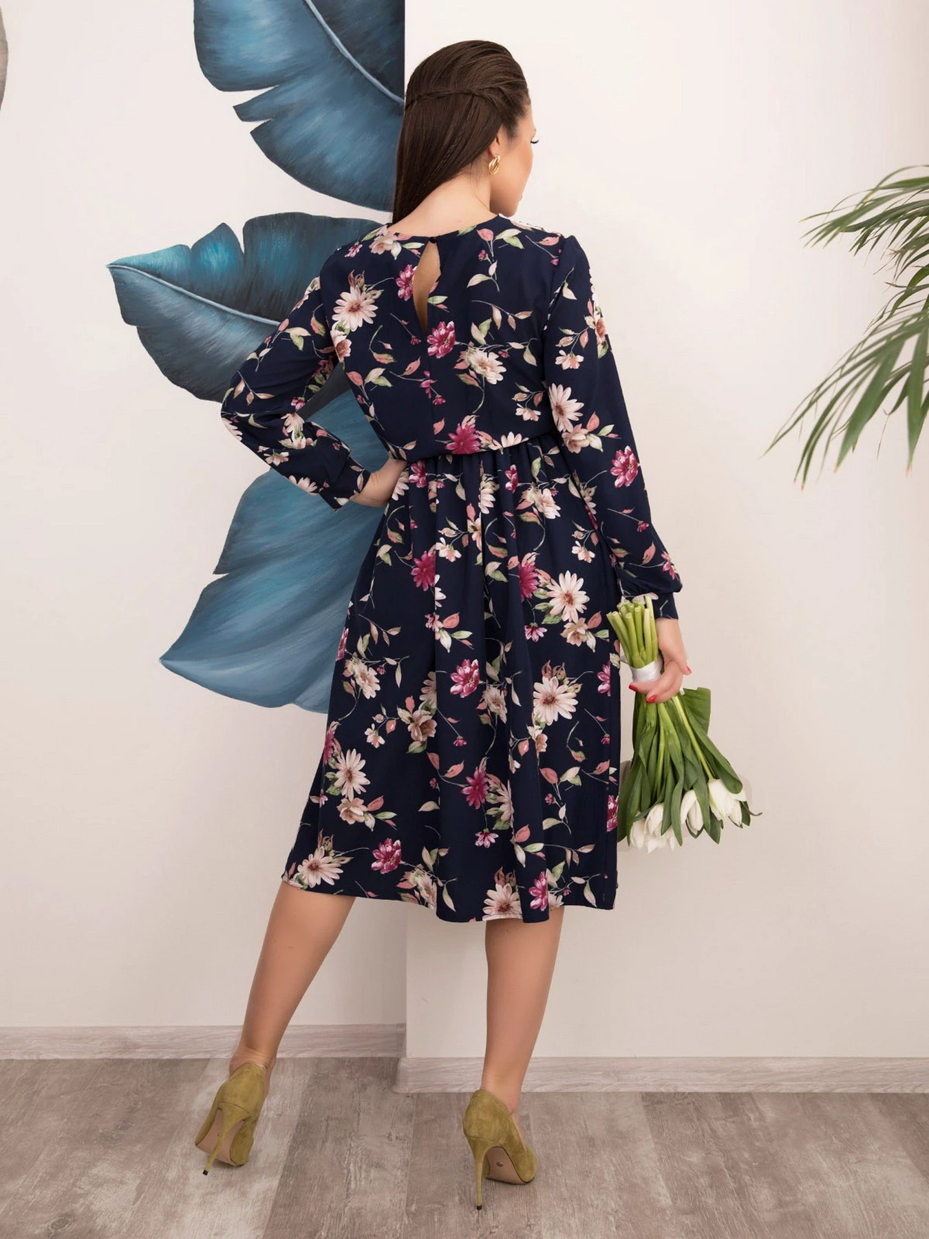 Сукні ISSA Plus модель 12512_blue Сукні ISSA Plus модель 12512_blue Фото