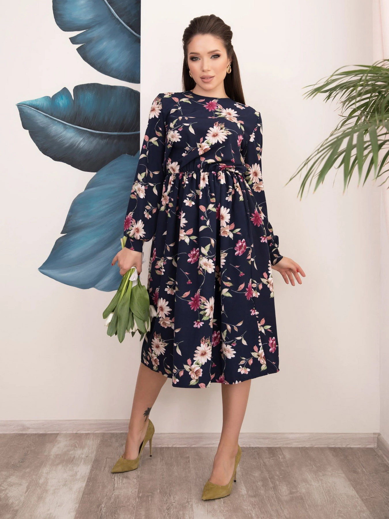 Сукні ISSA Plus модель 12512_blue Сукні ISSA Plus модель 12512_blue Фото