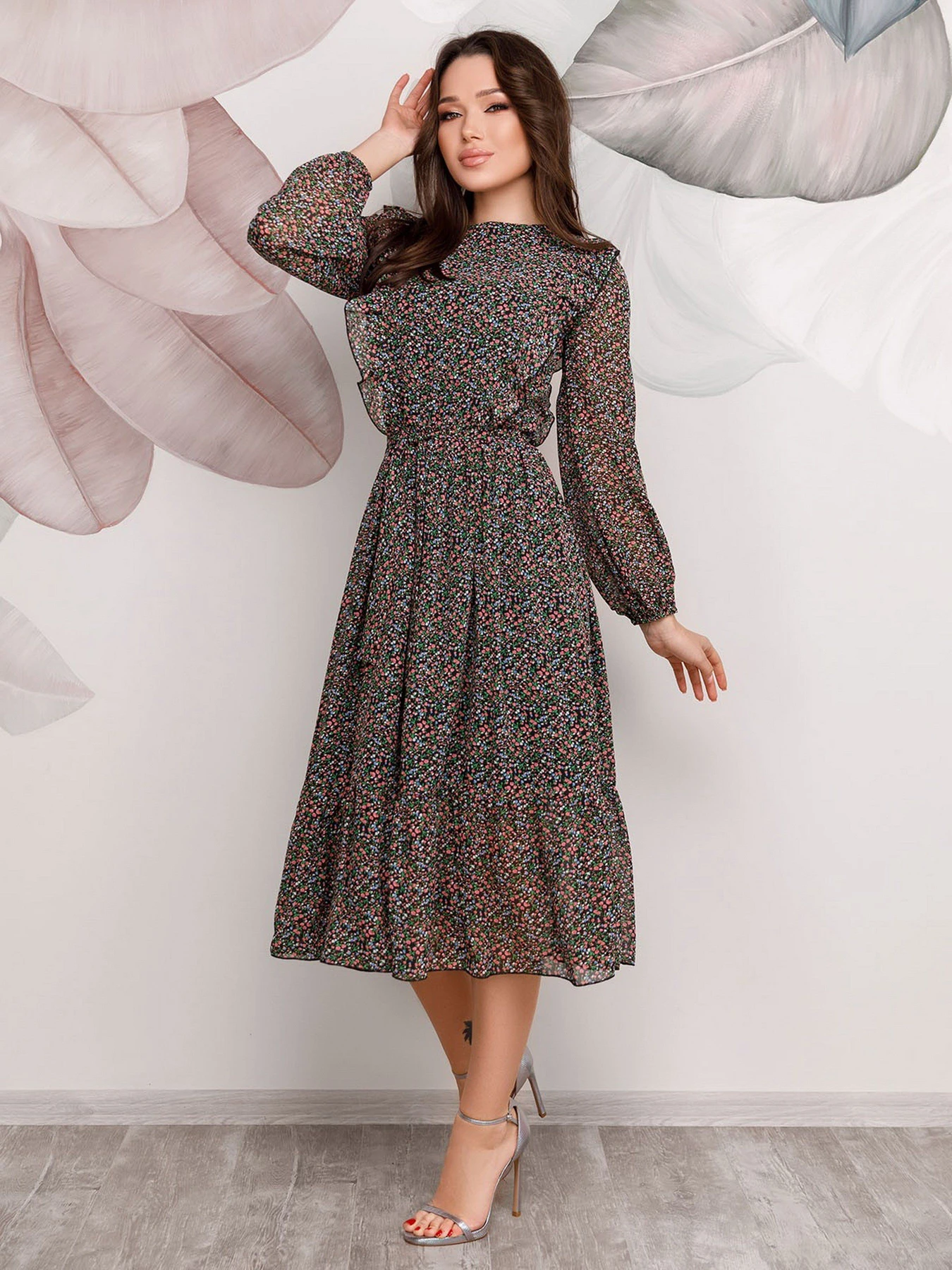 Платья ISSA Plus модель 12483_black Фото