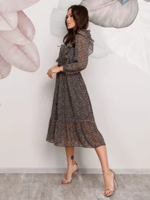 Платья ISSA Plus модель 12483_black Фото