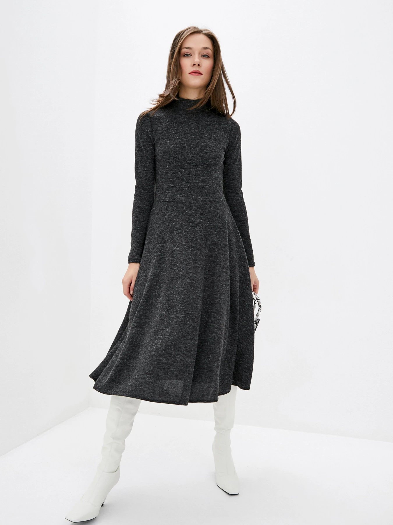 Платья ISSA Plus модель 12352_darkgray Фото