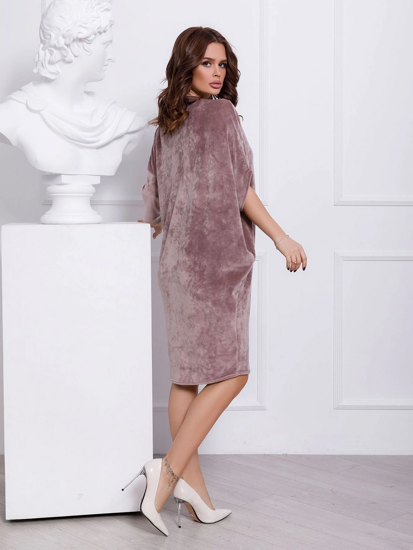 Сукні ISSA Plus модель 12338_beige Фото