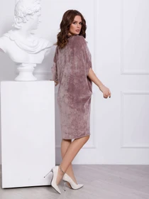 Сукні ISSA Plus модель 12338_beige Фото