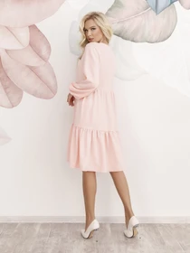 Сукні ISSA Plus модель 12252_pink Фото