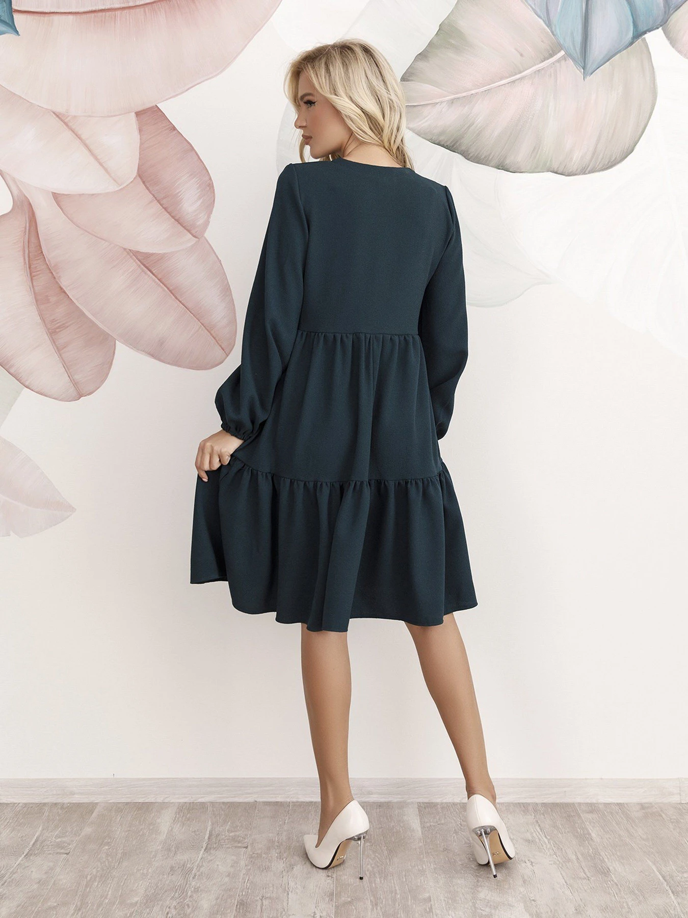 Сукні ISSA Plus модель 12252_green Сукні ISSA Plus модель 12252_green Фото