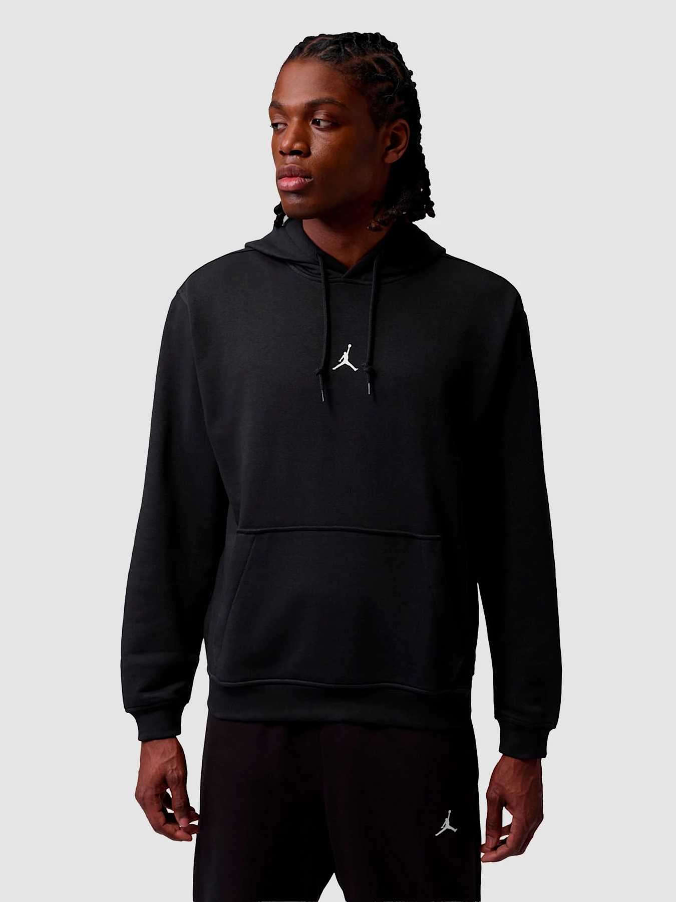 Худи и свитшоты Jordan Sport Crossover Men's Dri-Fit Fleece Pullover модель IM7656-010 Фото