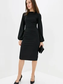 Сукні ISSA Plus модель 12206_black Фото