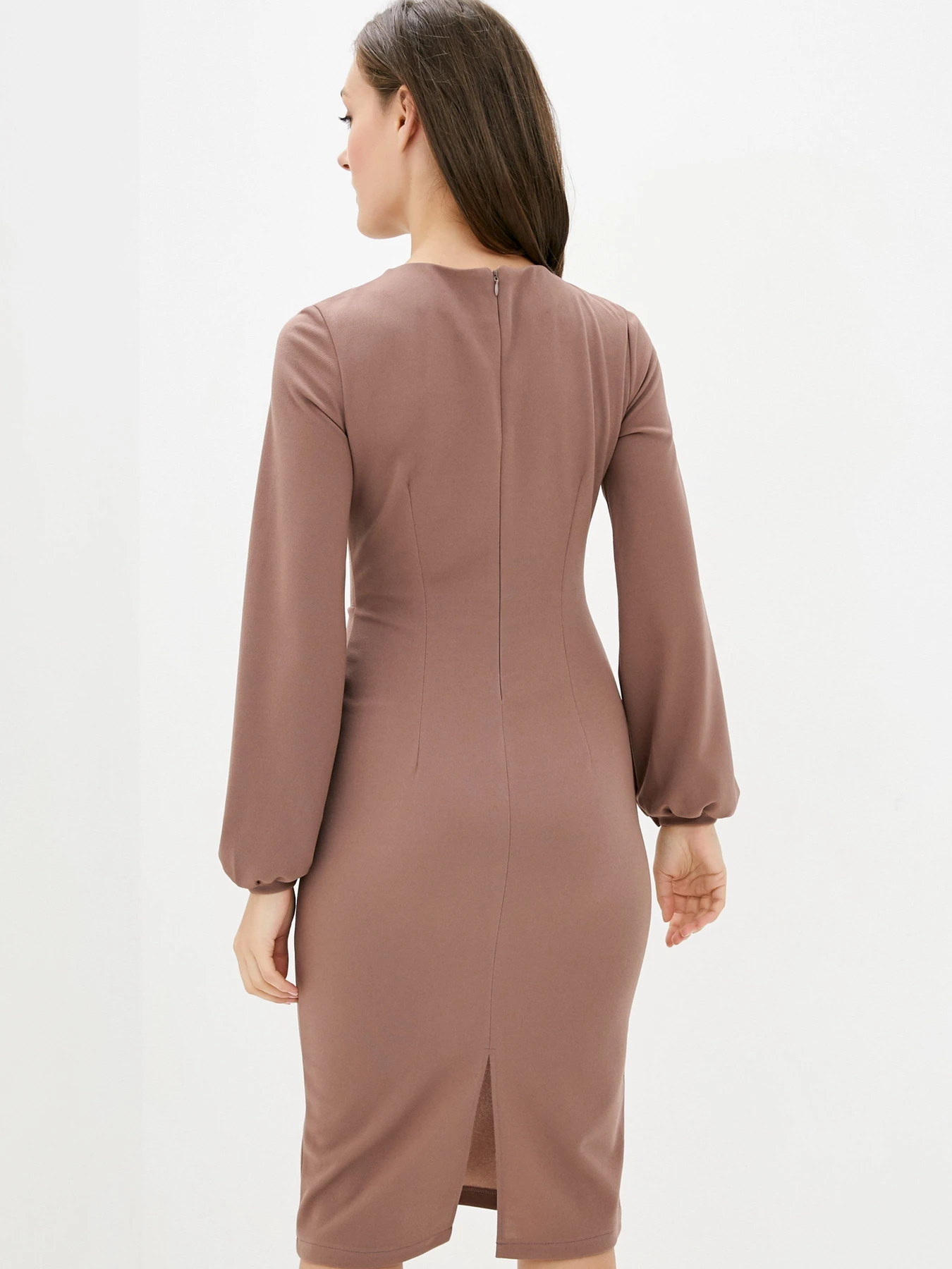 Сукні ISSA Plus модель 12206_brown Сукні ISSA Plus модель 12206_brown Фото