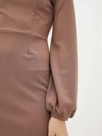 Сукні ISSA Plus модель 12206_brown Фото