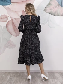 Платья ISSA Plus модель 12198_black Фото