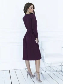 Сукні ISSA Plus модель 12121_purple Фото