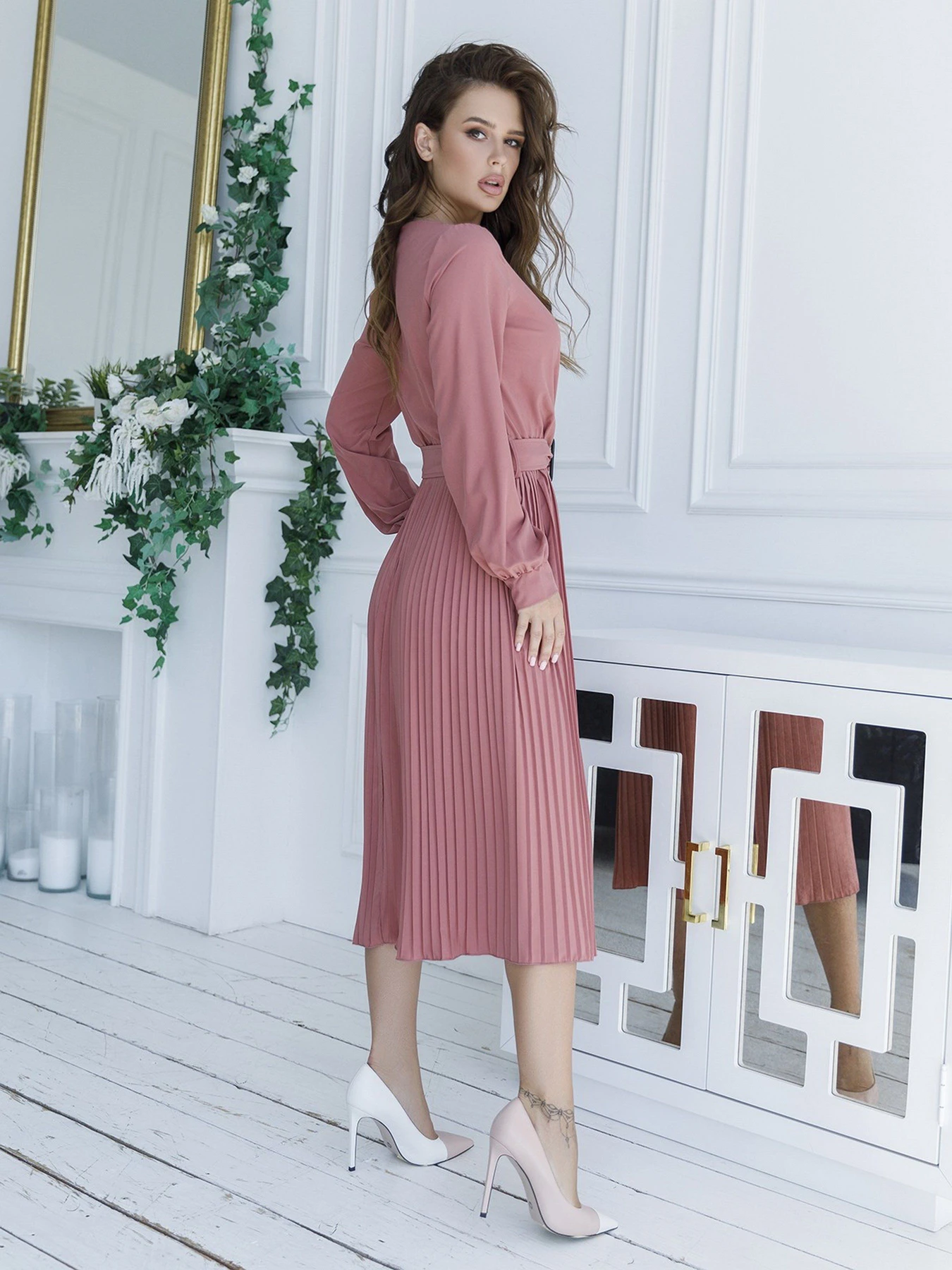 Сукні ISSA Plus модель 12121_darkpink Сукні ISSA Plus модель 12121_darkpink Фото