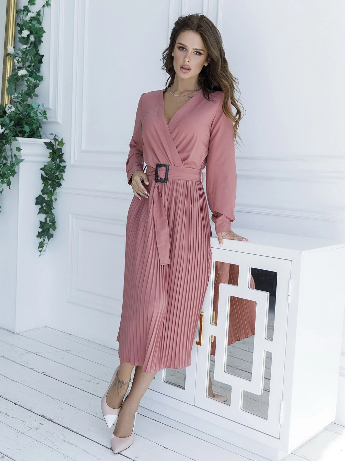 Сукні ISSA Plus модель 12121_darkpink Сукні ISSA Plus модель 12121_darkpink Фото