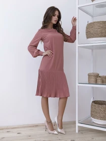 Сукні ISSA Plus модель 12112_darkpink Фото
