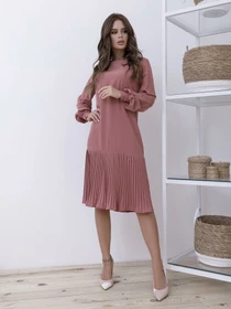 Сукні ISSA Plus модель 12112_darkpink Фото