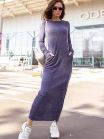 Сукні ISSA Plus модель 12105_blue Фото