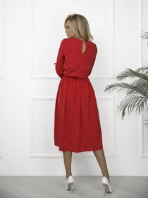 Сукні ISSA Plus модель 12093_red Фото